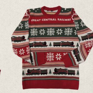 Great Central Christmas Jumper, Scarf and Hat Set