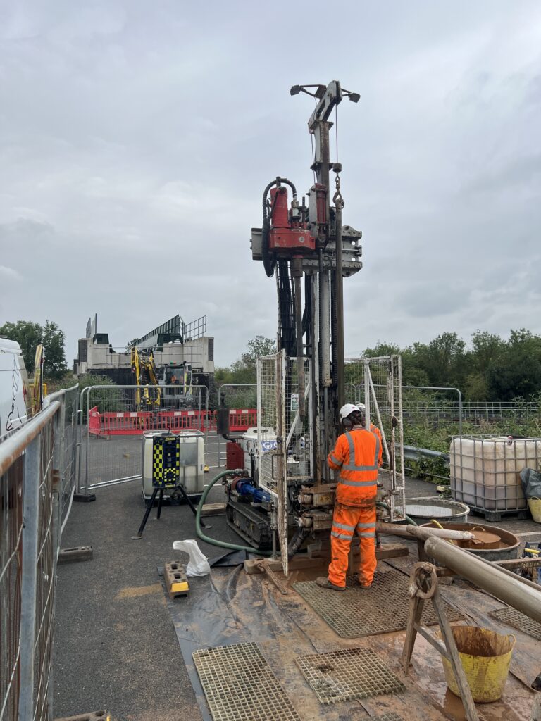 Ground investigation works for Reunification, Summer 2025 R